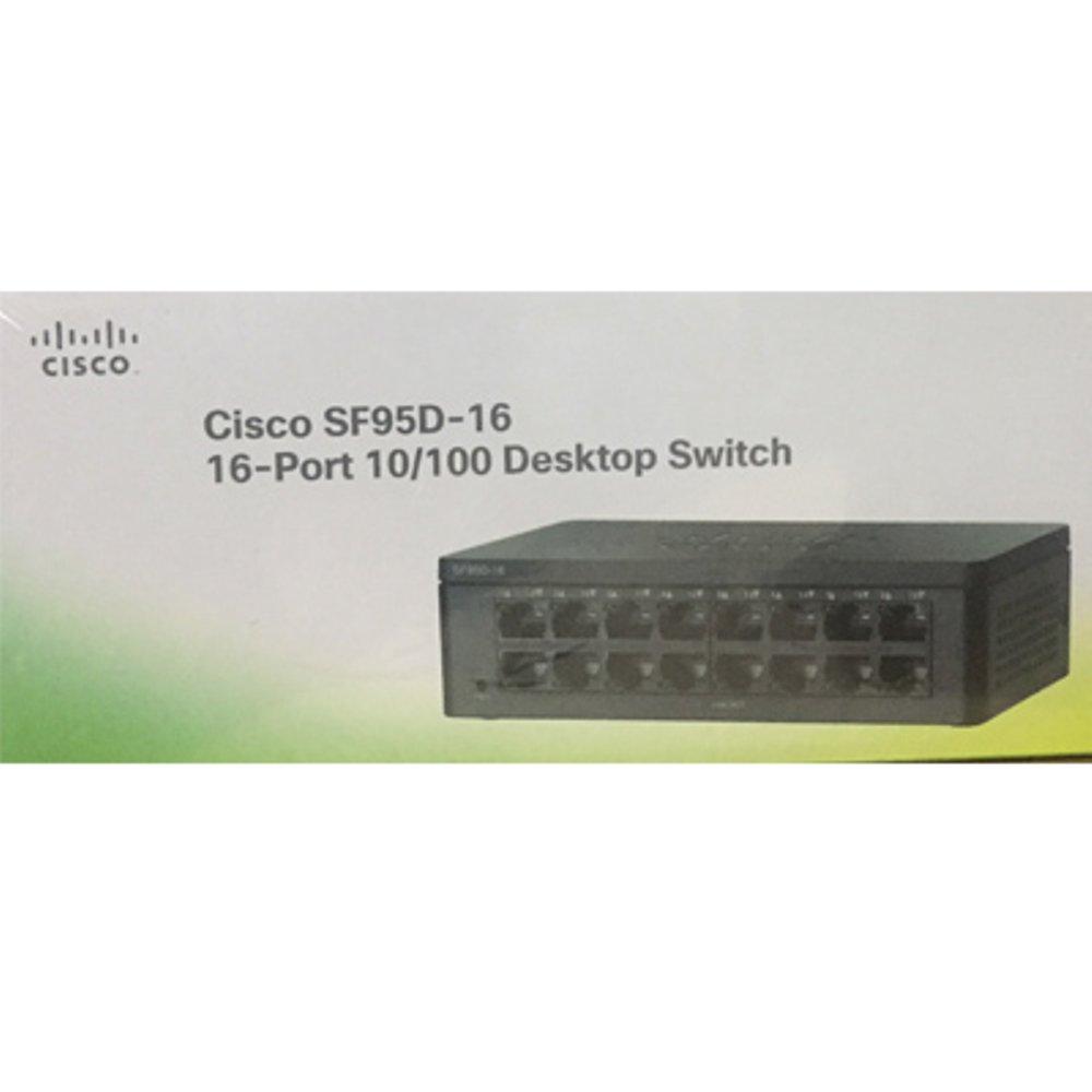 Cisco SF95D-16 16-Port 10-100 Desktop Switch
