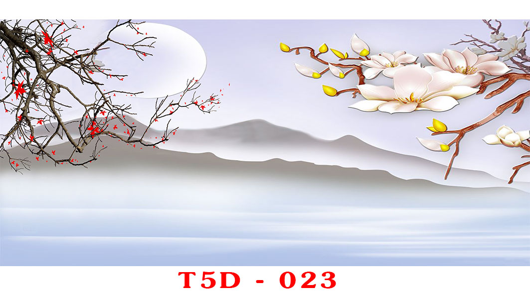 Tranh 3D bể cá mã T5D-023 kt (60,80,90,100,1m2,1m5,1m6)