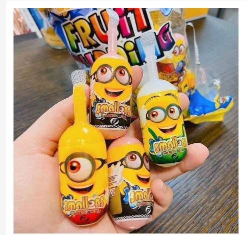 [SIÊU RẺ]THẠCH TRÁI CÂY FRUIT PUDDING MINION GÓI 800GR ĂN LÀ MÊ