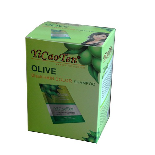 Hộp 10 gói gội là đen