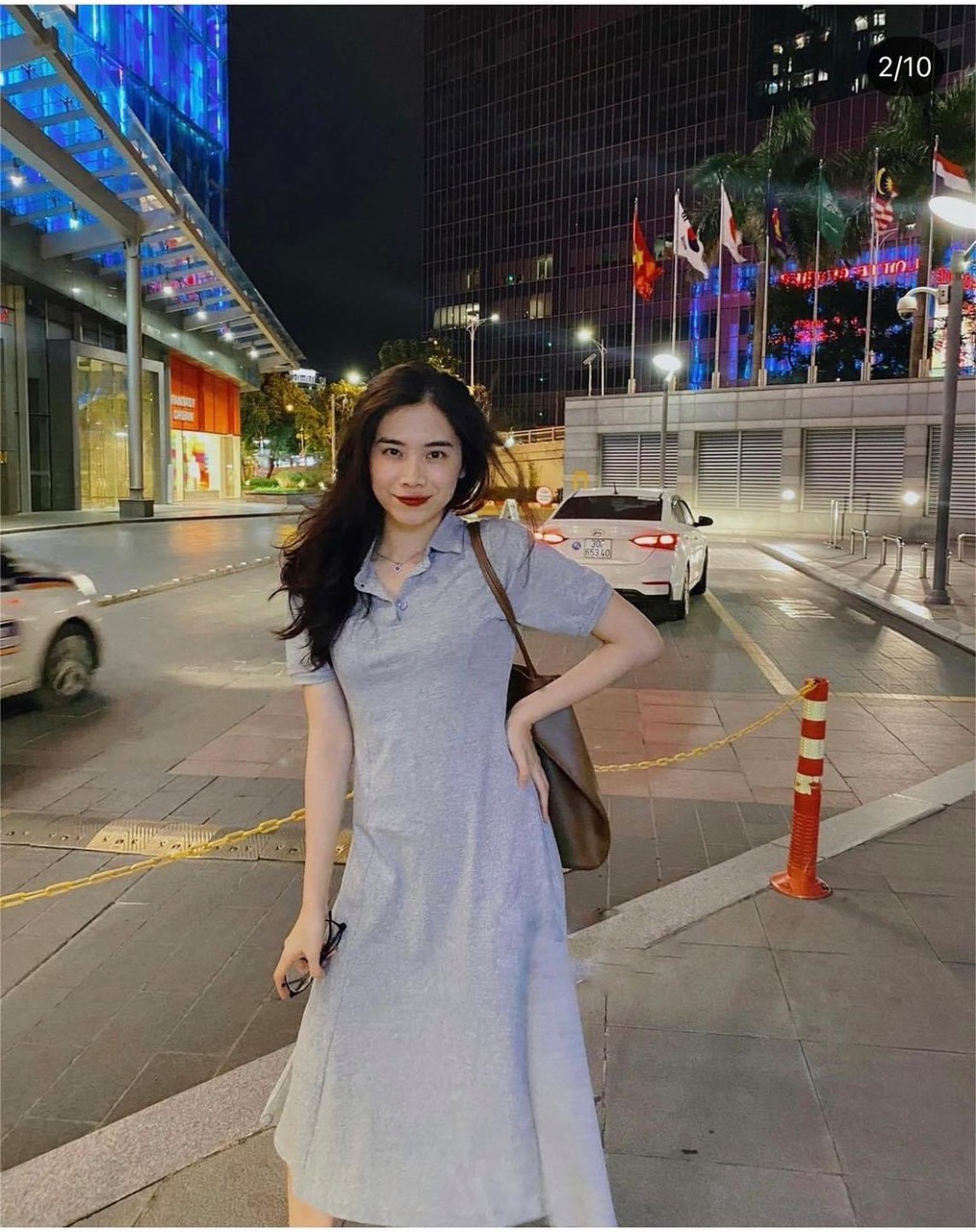 Đầm Body Cổ Trụ Phom Dài Dáng Xòe Thun Borip Thích Hợp Mặc Đi Tiệc Đi Làm Đi Chơi Phù Hợp Với Mọi Phong Cách