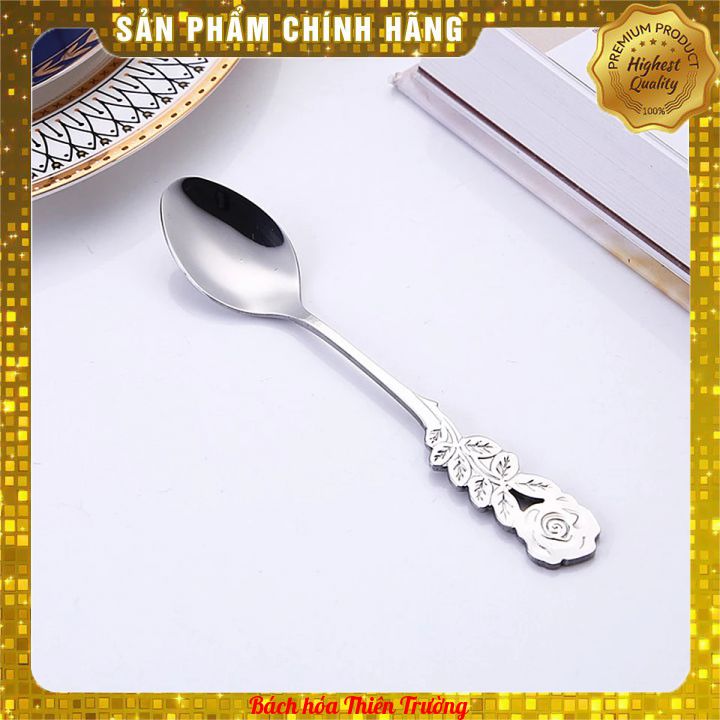 Thìa Cà Phê Hoa Hồng Nhiều Màu Chất Lượng Cao