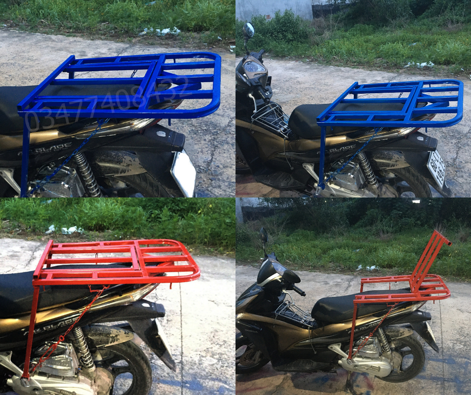 Gía Chở Hàng Xe Máy Đa Năng  [ba ga chở Hàng]