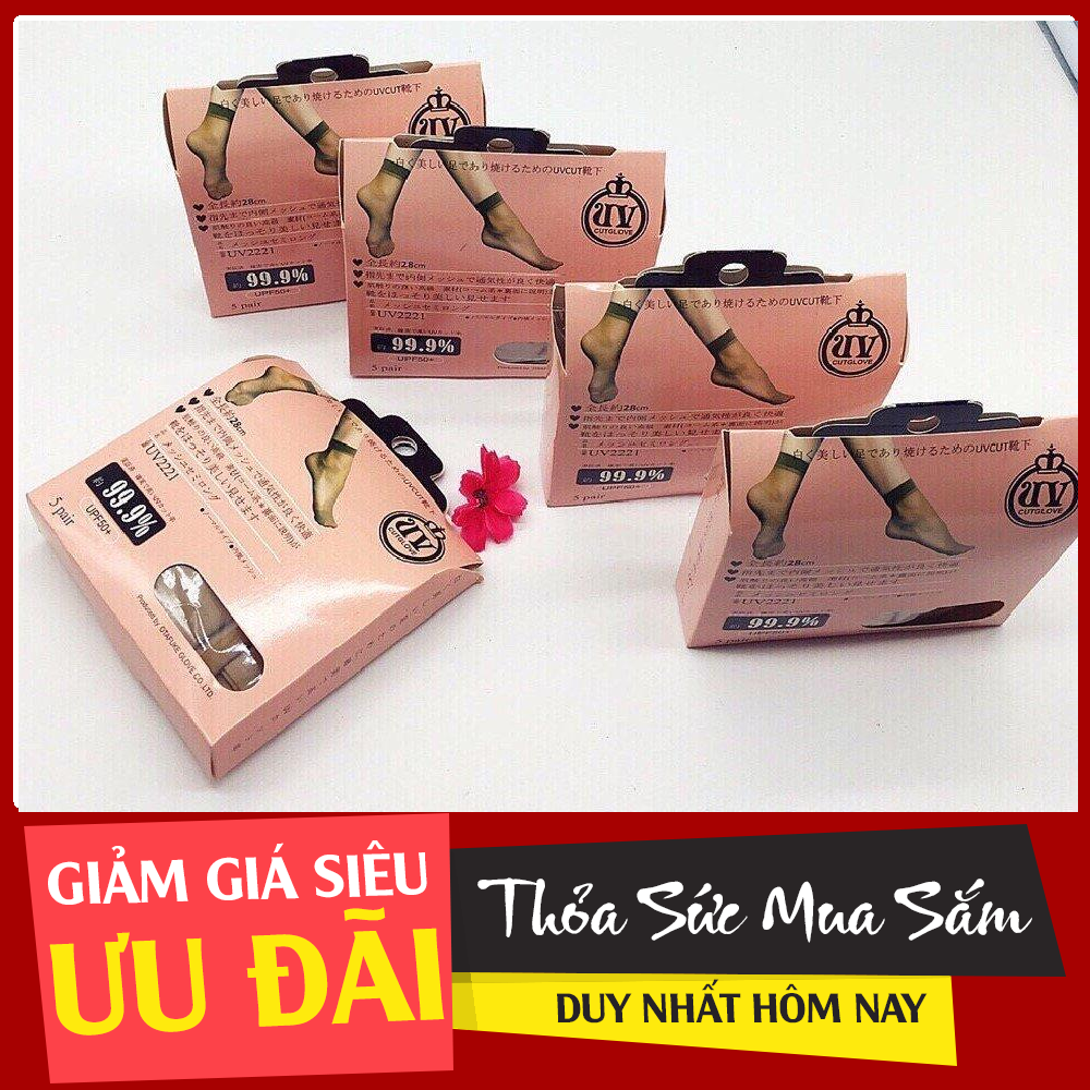 10 đôi Tất vớ cổ chân siêu mỏng Nhật Bản CUTGLOVE