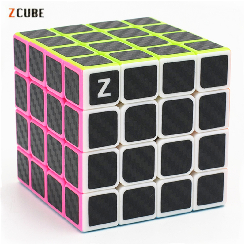 Rubik Zcube Carbon 4x4 - Rubik Cao Cấp Thương Hiệu Quốc Tế ( tặng dầu bôi trơn Rubik )