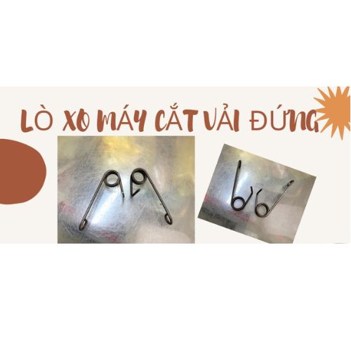 LÒ XO MÁY CẮT VẢI ĐỨNG