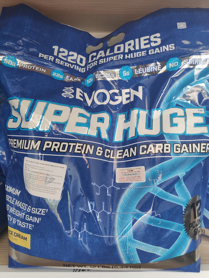 Super huge gain mass evogen tăng cân đẳng cấp nhất (Tặng quà mini)