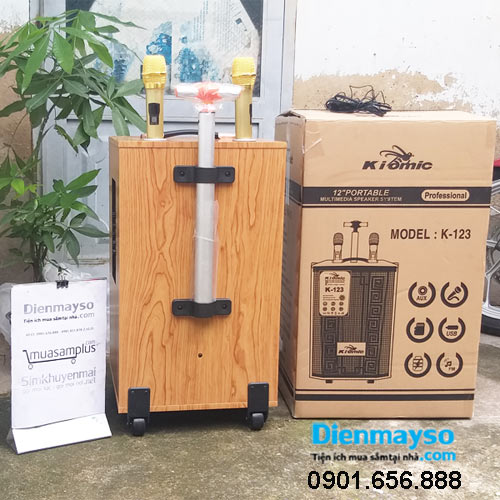 Loa kéo karaoke Kiomic K123
