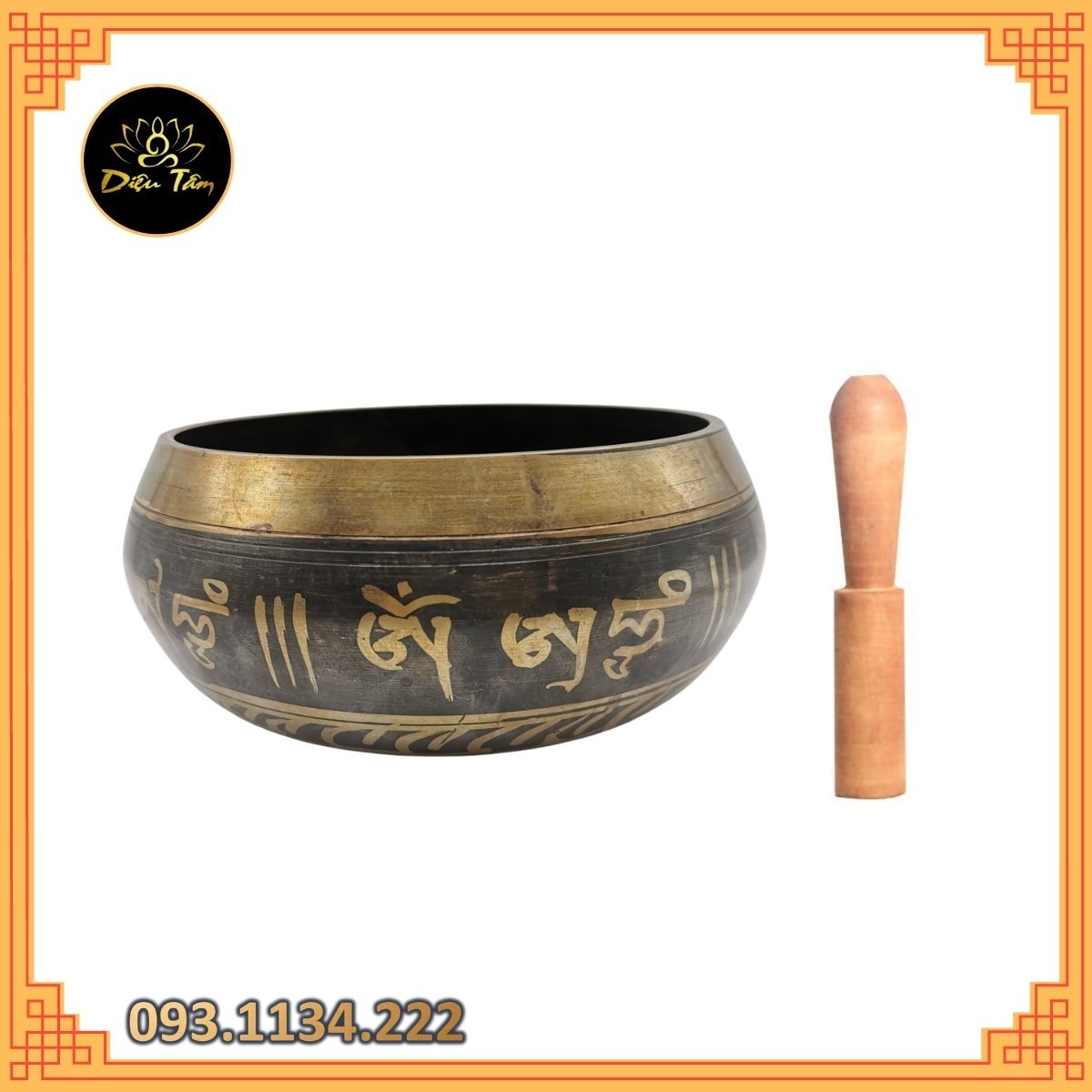 Feng Shui Church Tibetan rotating Bell