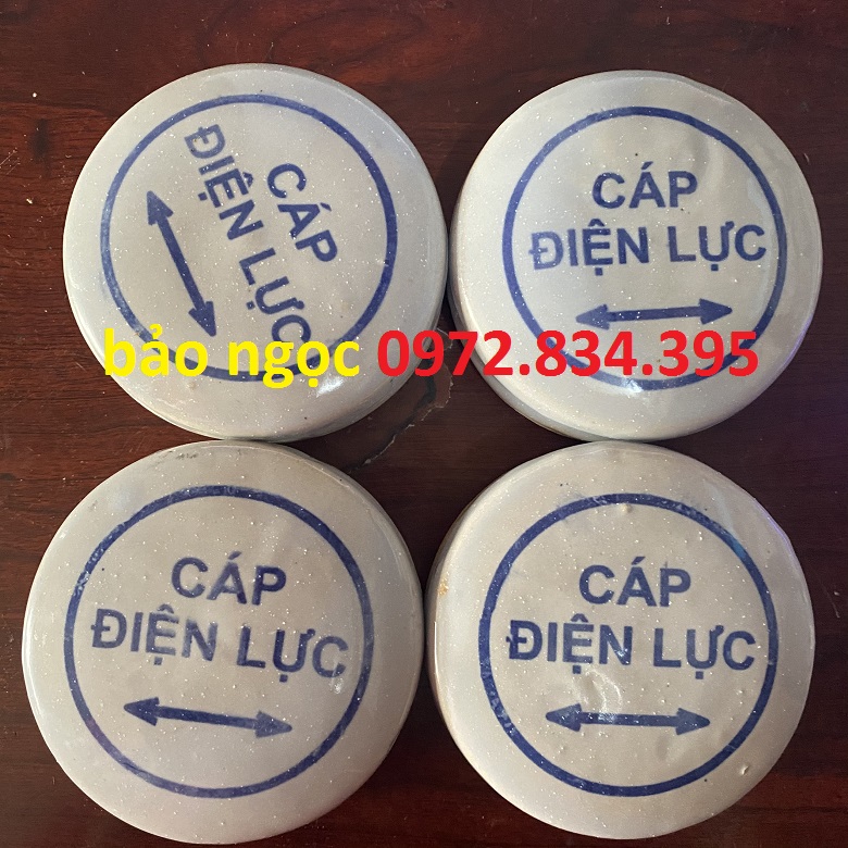 mốc sứ báo cáp