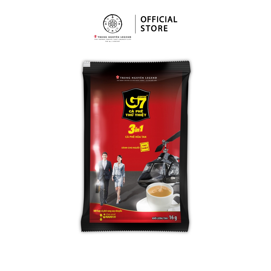 [HCM]Cà phê Trung Nguyên G7 - Cà phê G7 3in1 Bịch 50