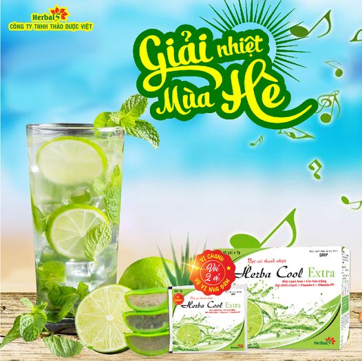Bột Sủi Thanh Nhiệt Herbacool Vị Chanh
