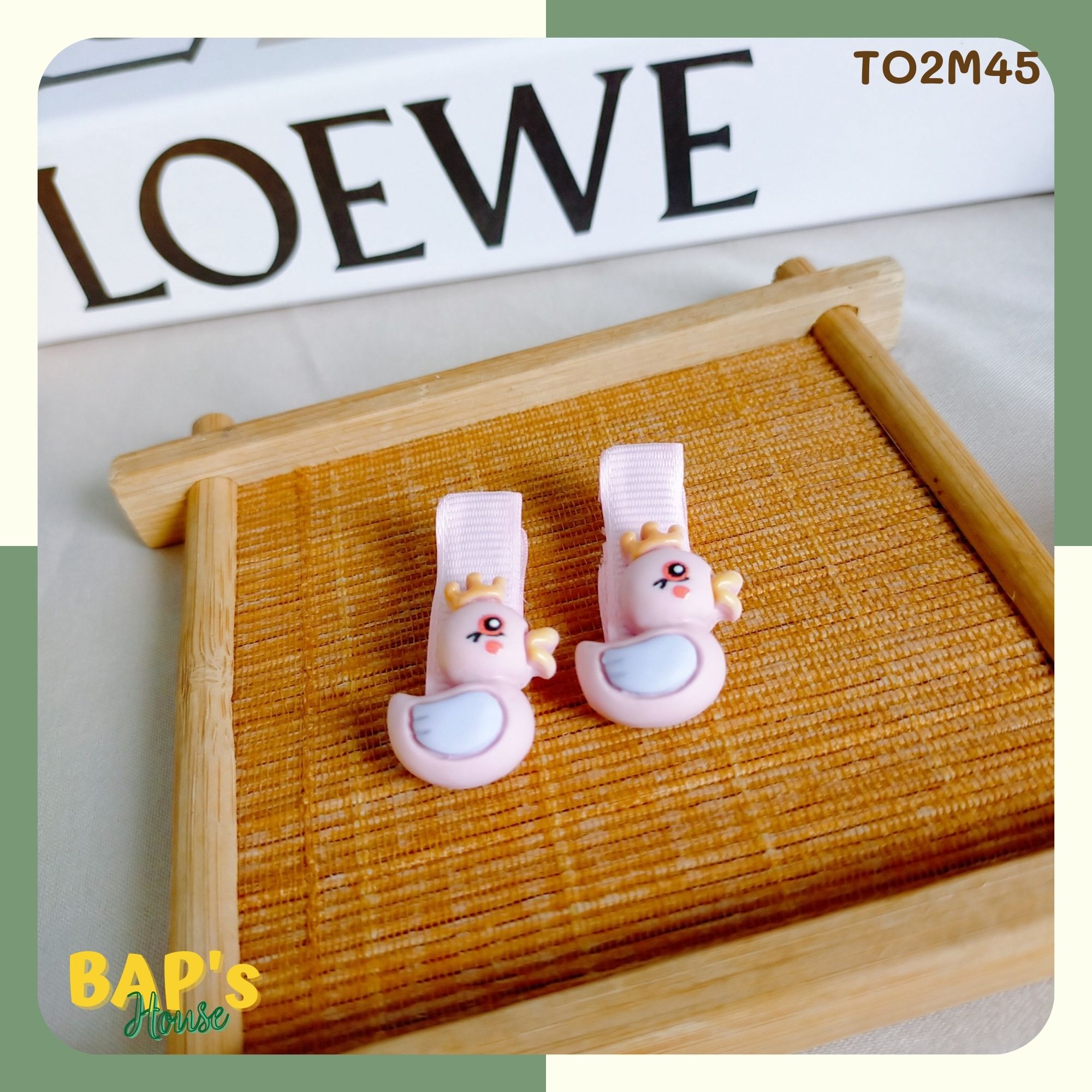 Kẹp Tóc Cho Bé Gái , Kẹp Tóc Dễ Thương Nhiều Mẫu Lựa Chọn BAP's House TO2