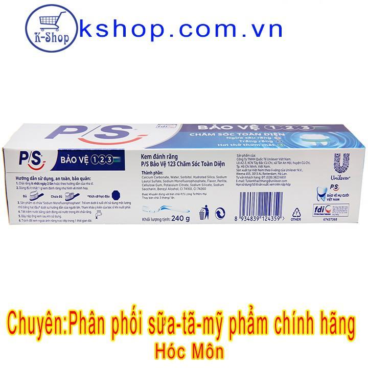 Kem Đánh Răng PS Bảo Vệ 123 240g