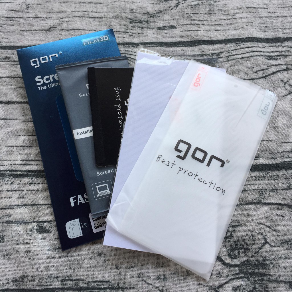 Dán Dẻo Gor Samsung Galaxy Note 8/ Note 9/ Note 10/ Note 10 Plus/ Note 20 Ultra Dán Full Màn 3D, Trong suốt - Chính Hãng Gor