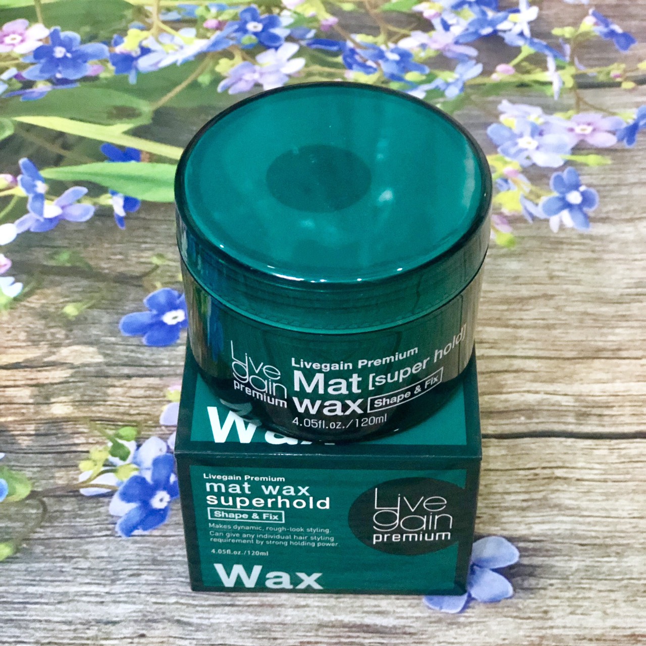 [HCM]Sáp Cứng Livegain Premium Mat Wax 120g Hàn Quốc