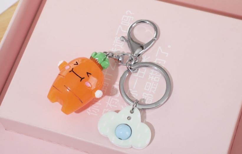 Móc khóa trái cây Acrylic dễ thương