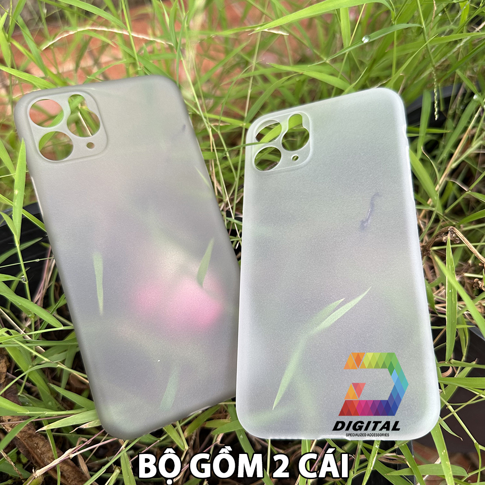 Combo 2 iPhone 11 PRO Thin Back Case