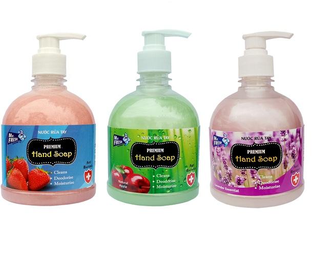 [HCM]Nước rửa tay Premium Hand Soap Mr Fresh 500ml