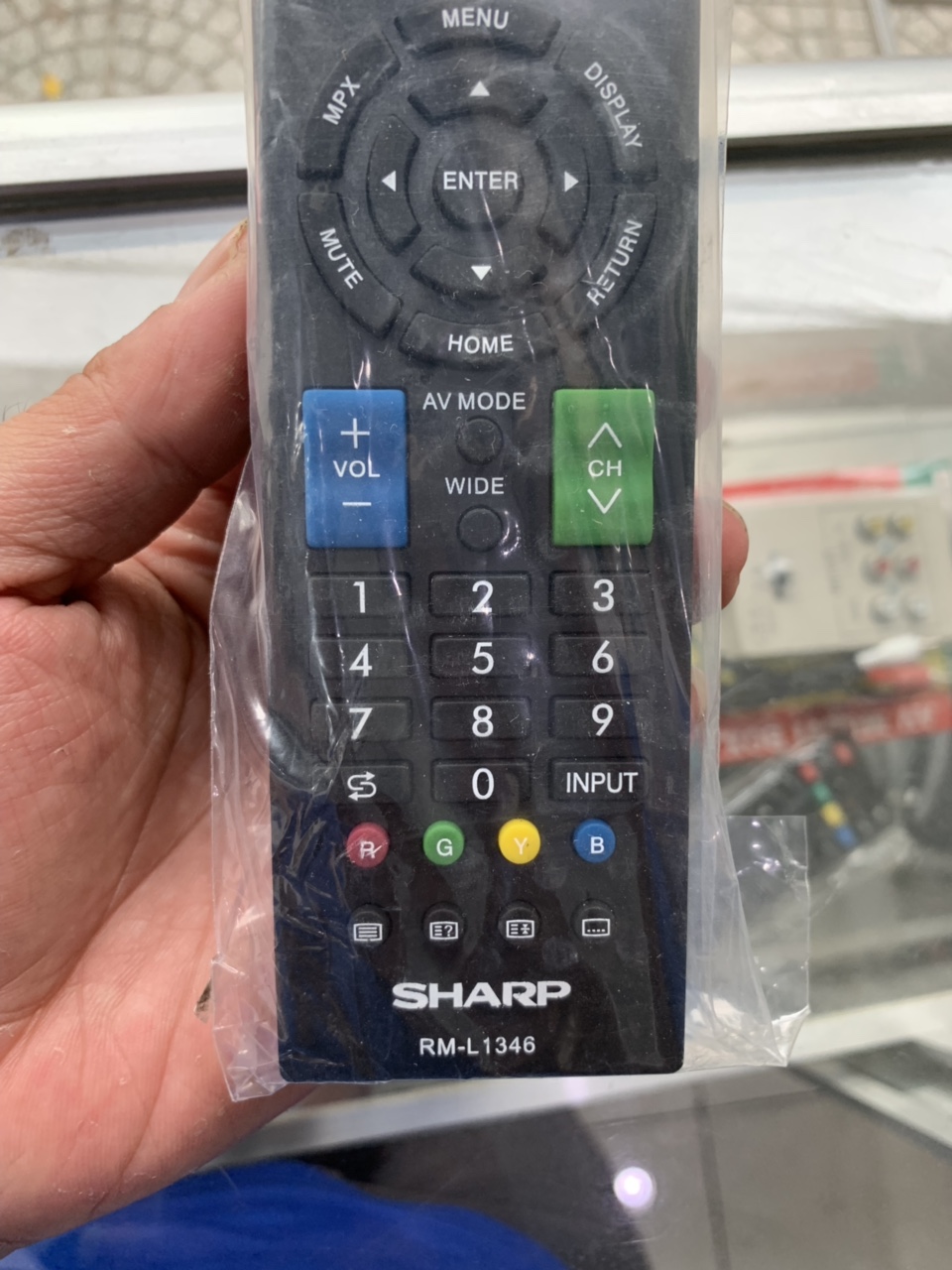 [HCM]Điều Khiển Ti Vi SHARP ( RM-1346 Dòng SmartTV