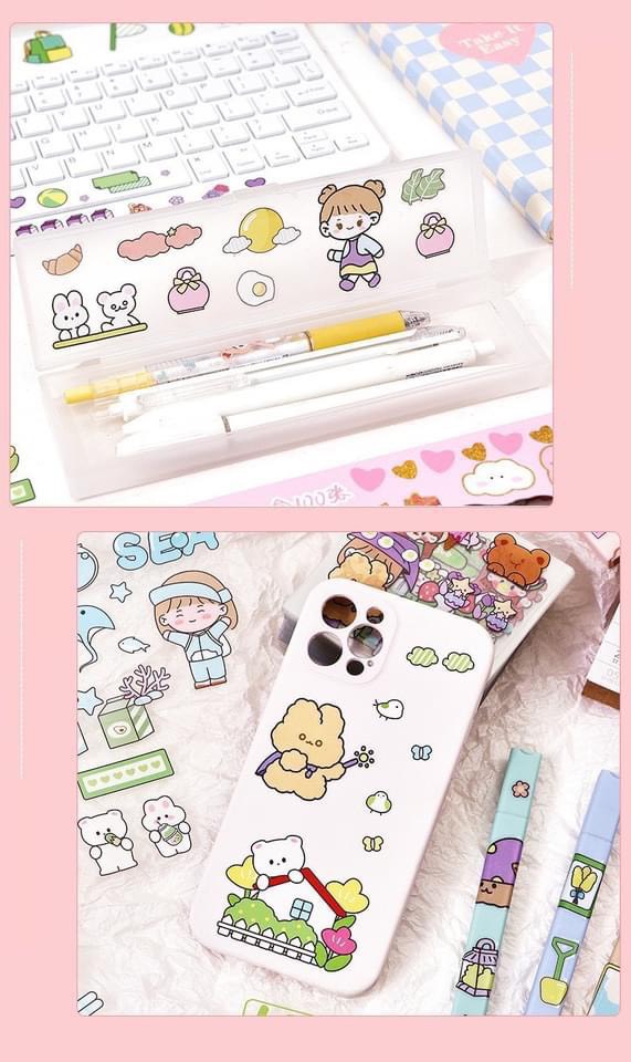 Hộp Sticker 100 Tấm