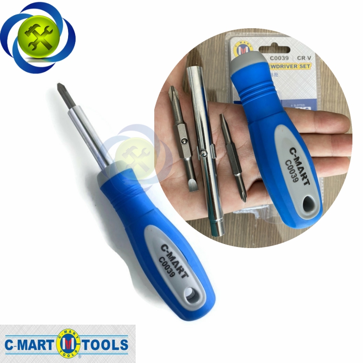 [HCM]Tua vít đổi đầu C-mart C0039 6 trong 1