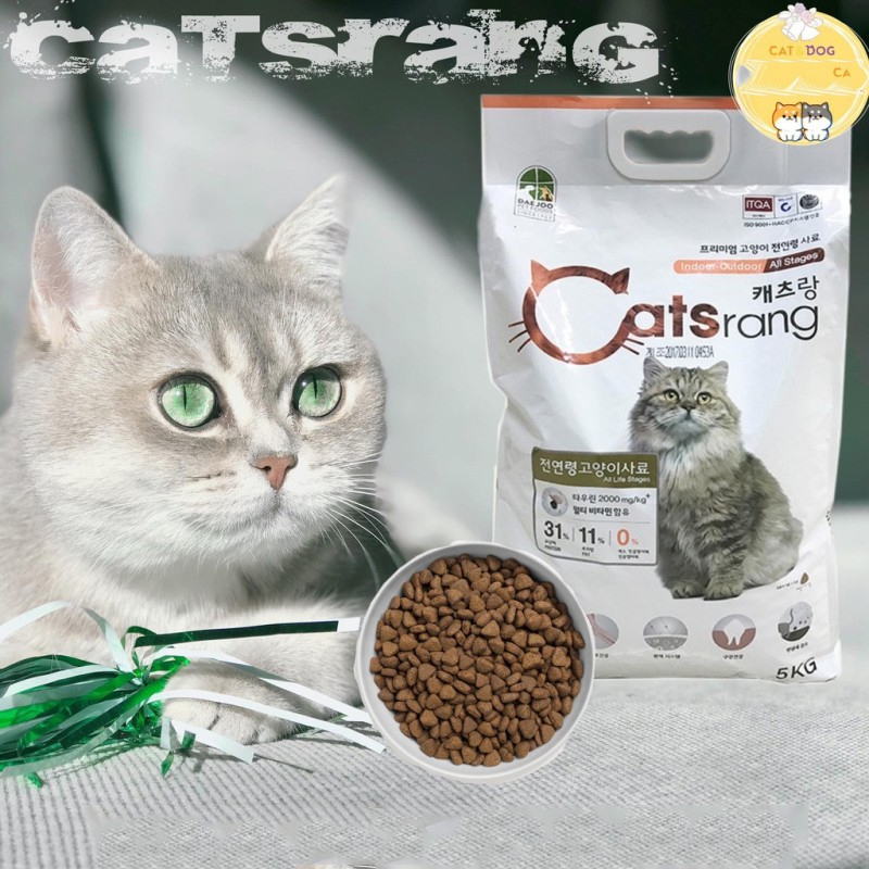 Thức ăn hạt CATSRANG 5kg cho mèo( mọi lứa tuổi) - Hàn Quốc