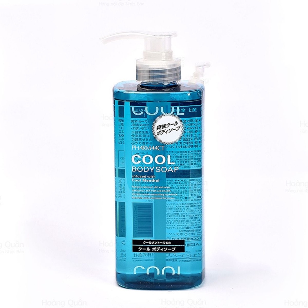 Sữa Tắm Pharmaact Cool 600ml - HÀNG NHẬT NỘI ĐỊA