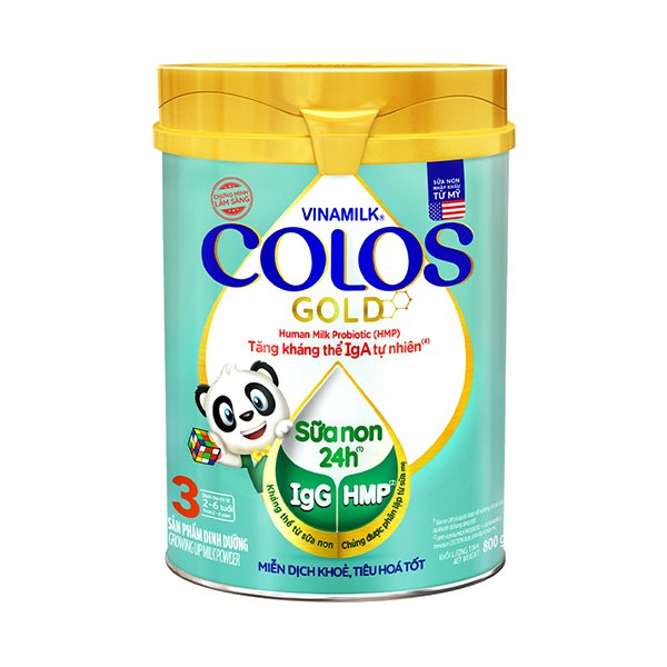 Sữa bột Vinamilk ColosGold 3 800g