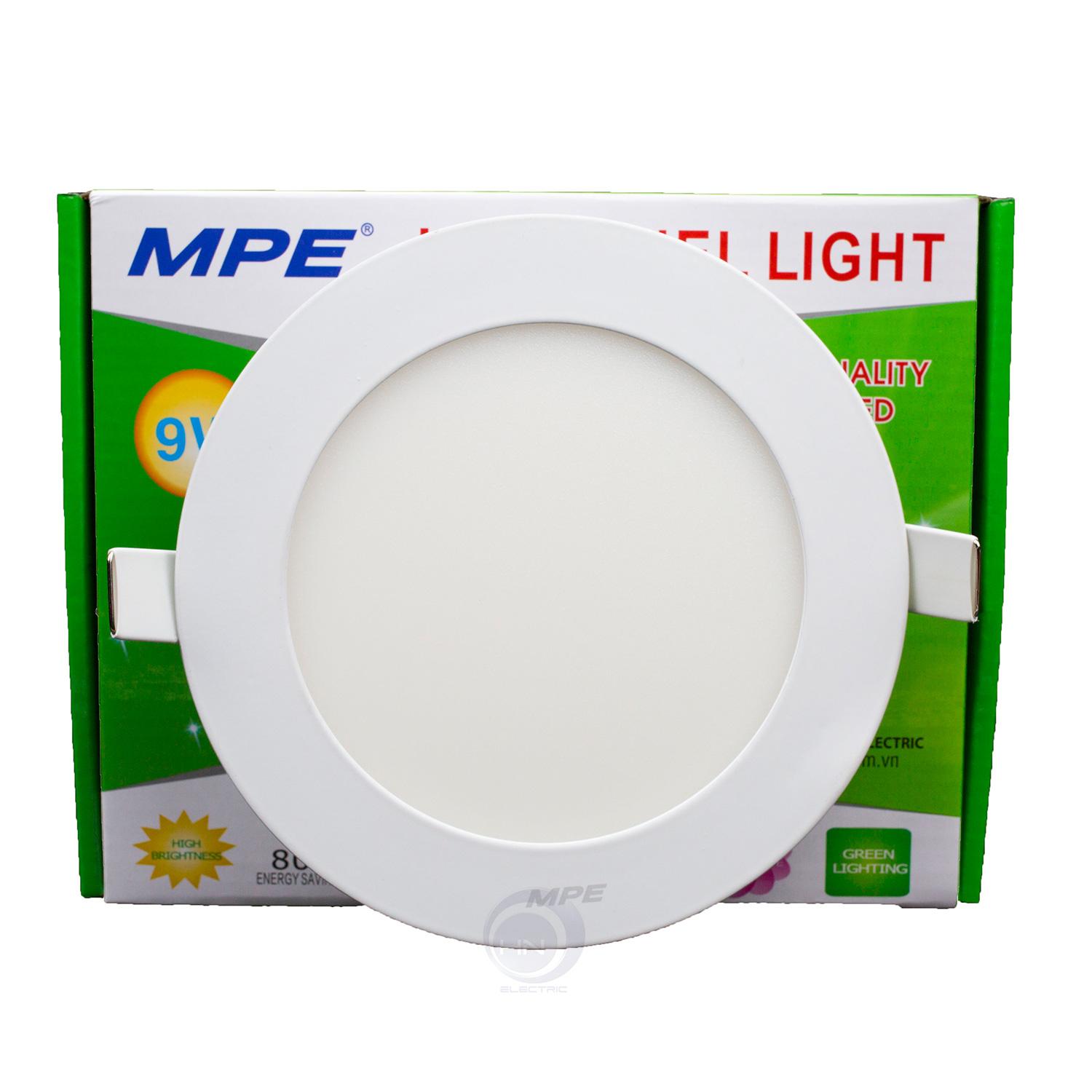 [HCM]LED PANEL TRÒN RPL-9T TRẮNG