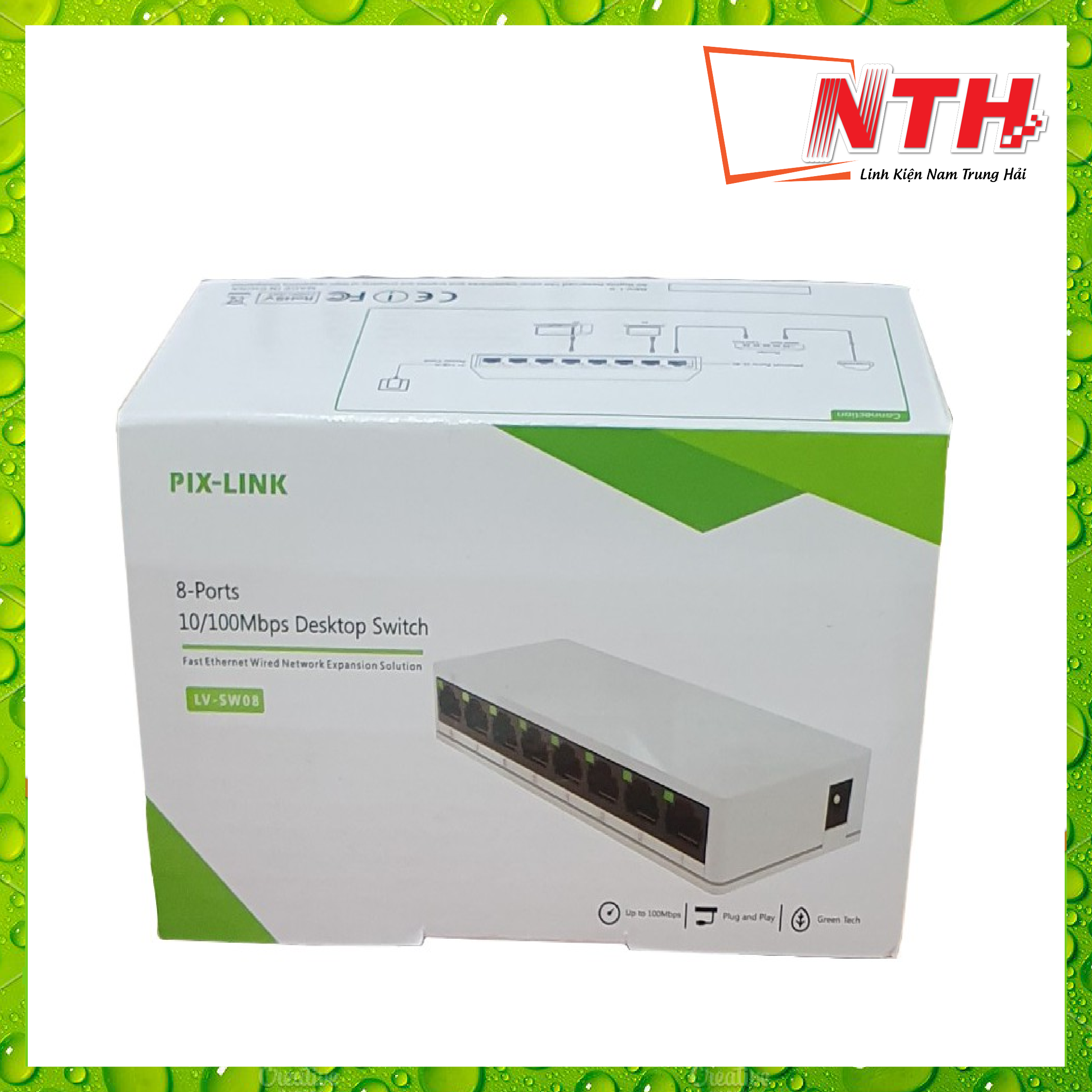 [HCM]Switch Pix-Link LV-SW08  8-Port