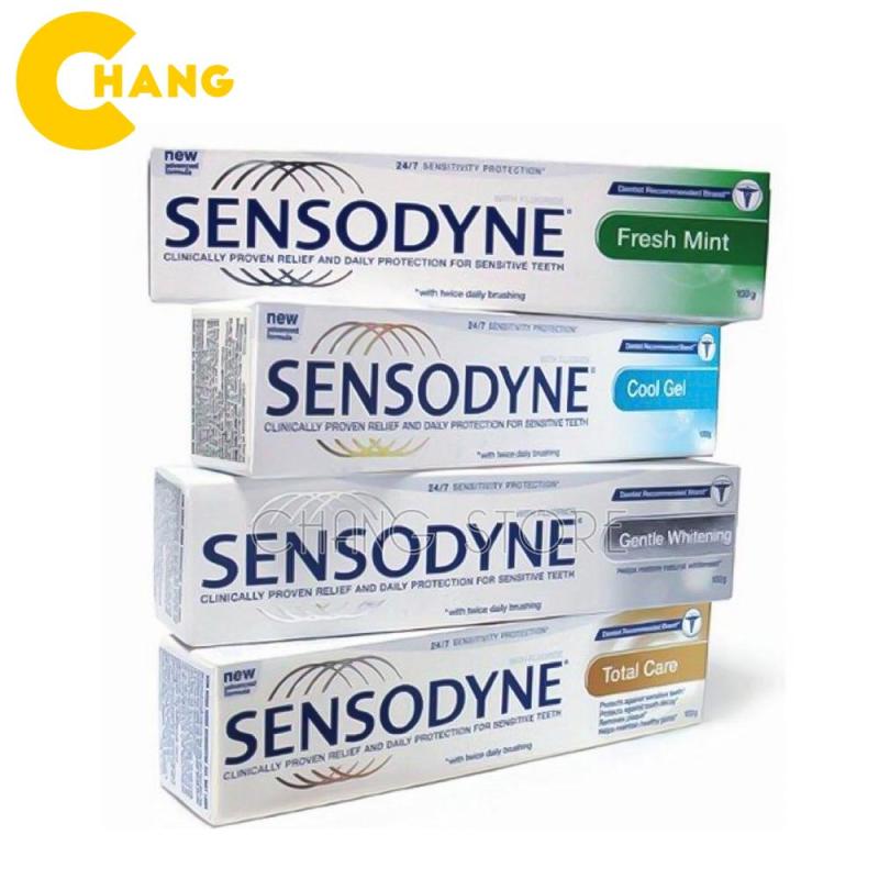 Hộp Kem đánh răng Sensodyne Rapid Action Whitening 100g/hộp nhập khẩu