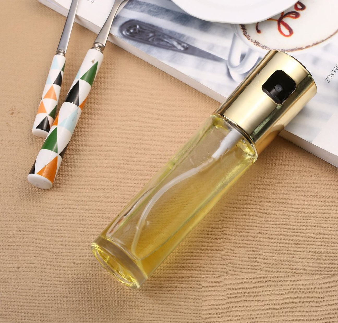 Bình xịt dầu ăn thuỷ tinh 100ml