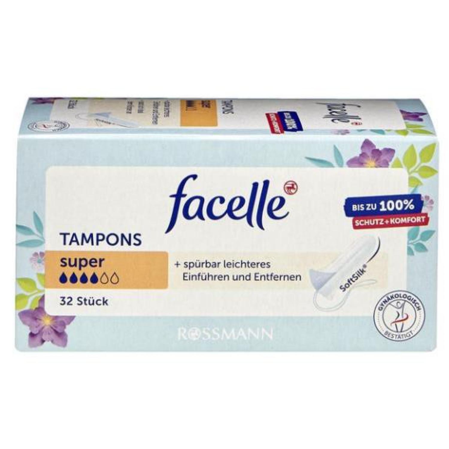 [Hàng Đức chính hãng.HN] Băng vệ sinh Tampon dạng ống Facelle {hangducairberlin}