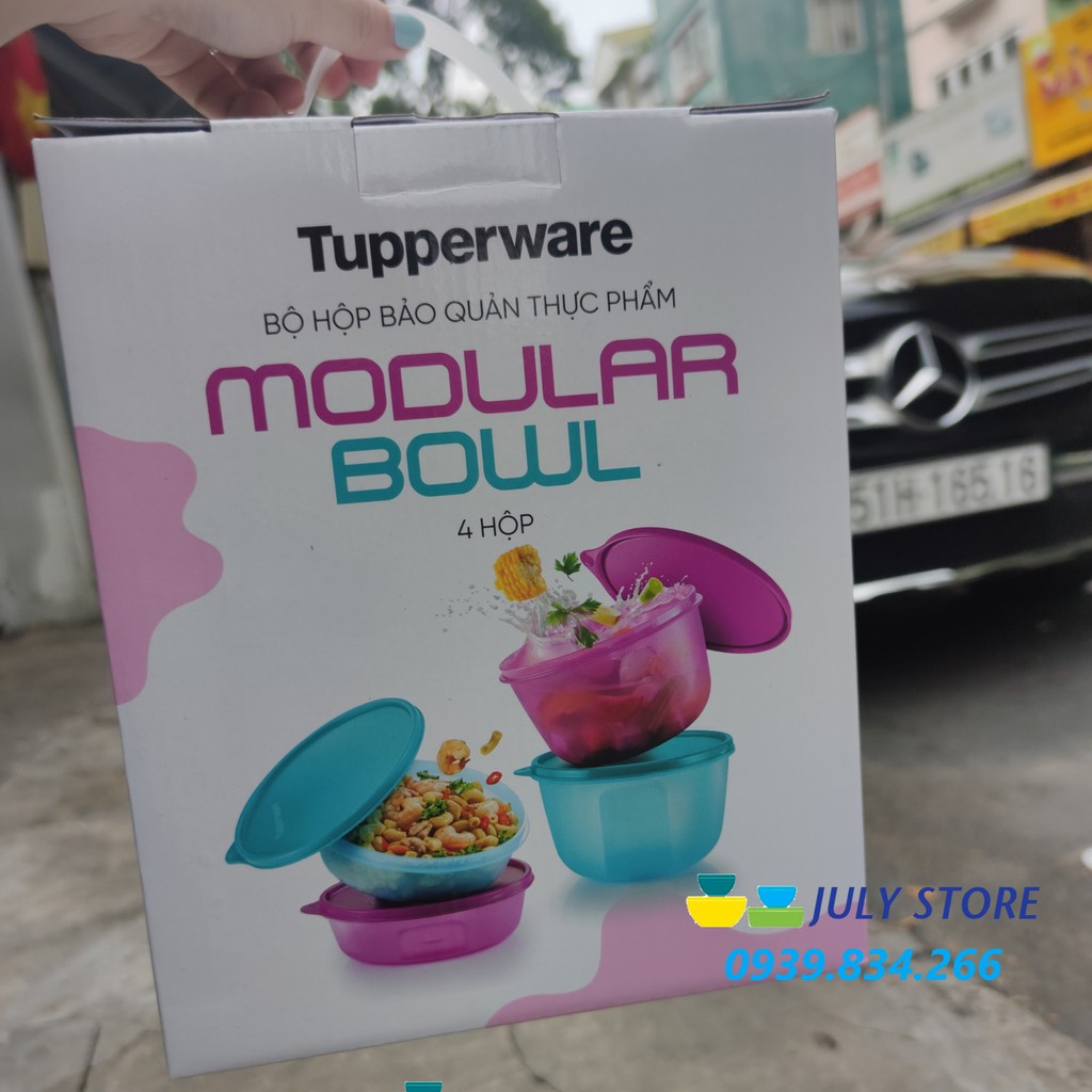 Bộ hộp bảo quản Tupperware ❤️ Freeship Extra ❤️ TÔ MODULAR SET 2