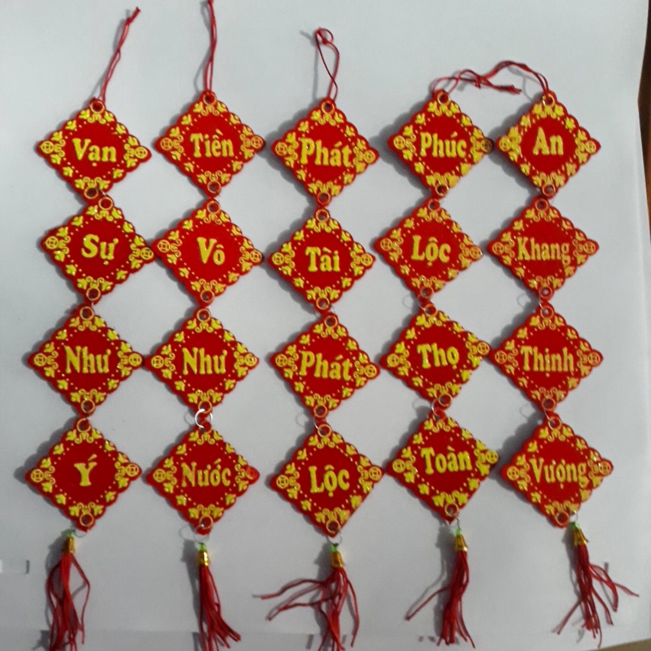 Dây liển trang trí tết nhiều mẫu (combo 2 dây)