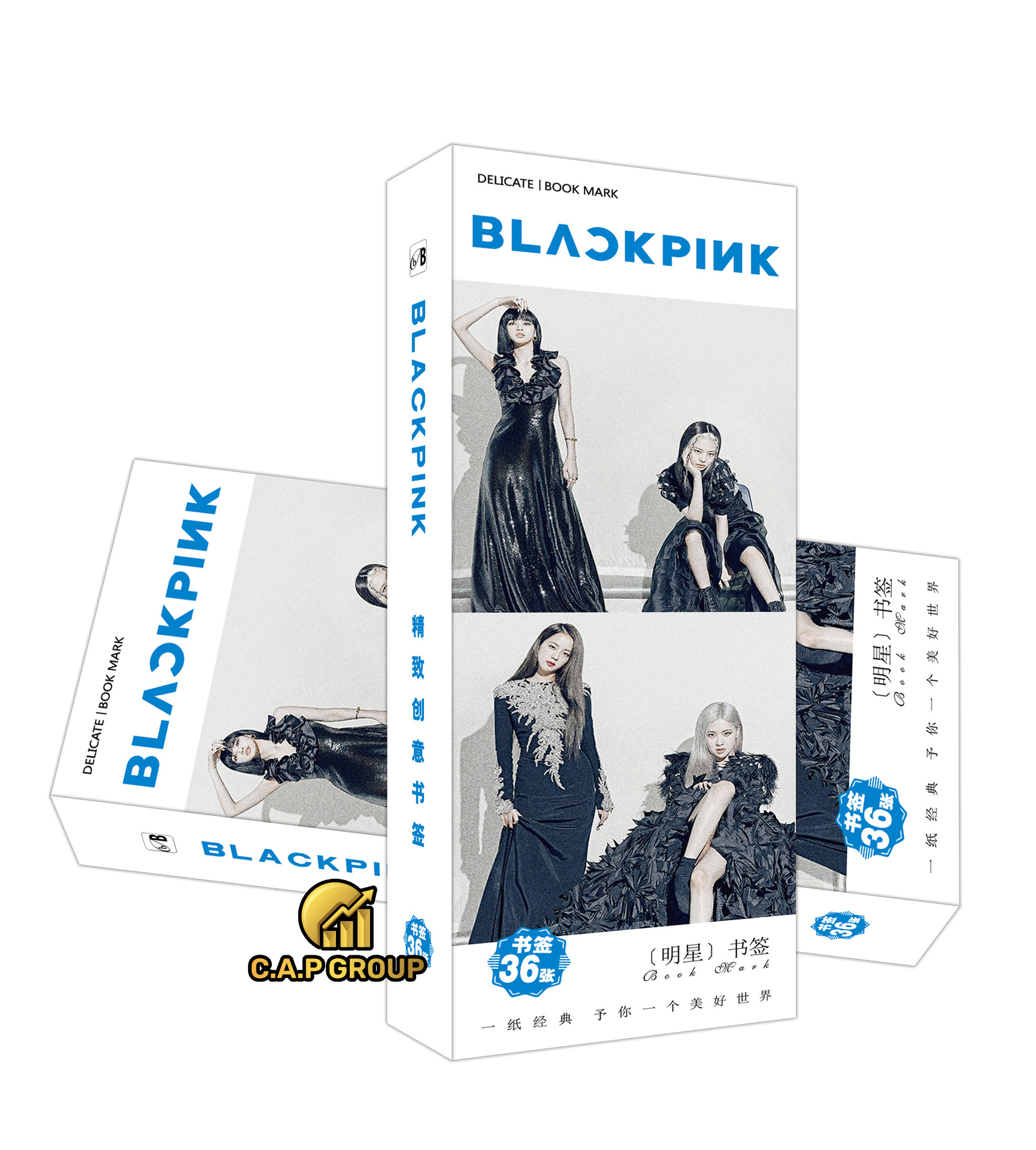 Bookmark BlackPink giấy note thẻ kẹp sách đánh dấu trang