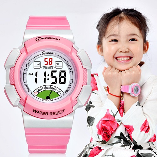 Đồng hồ trẻ em chính hãng không vô nước đồng hồ điện tử thể thao cho bé trai bé gái