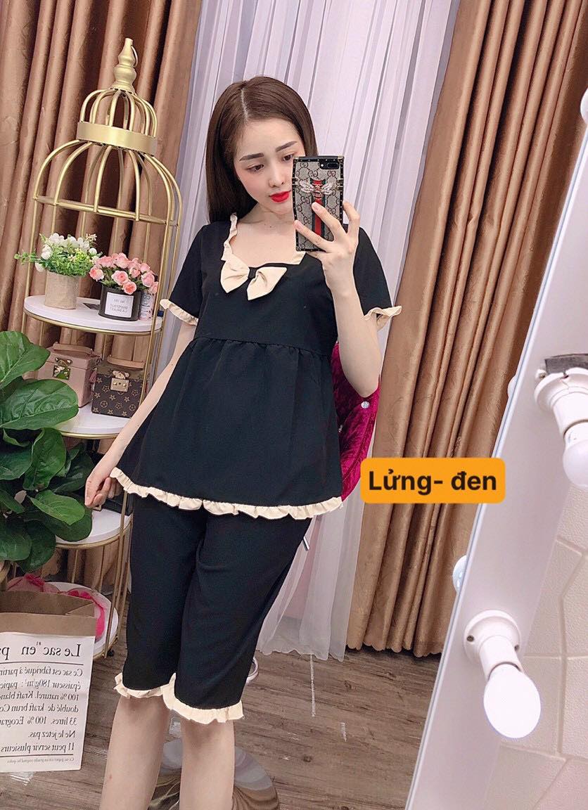 SET BỘ THỜI TRANG LỬNG PHỐI VIỀN BÈO SIÊU DỄ THƯƠNG