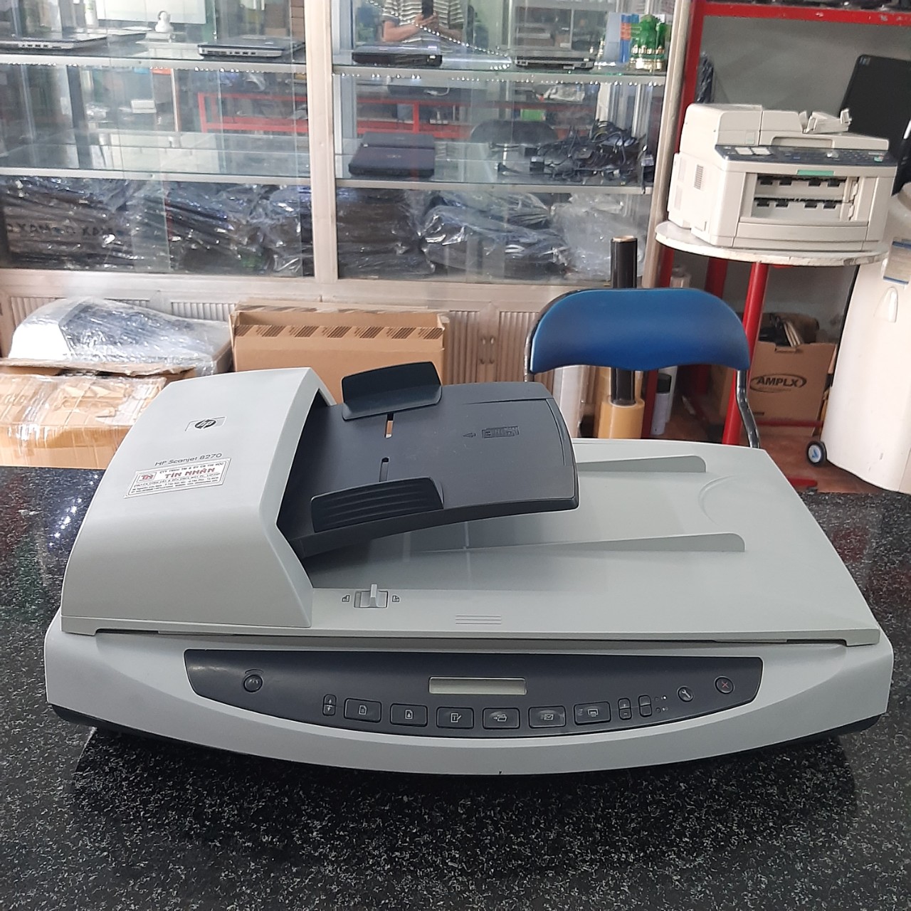 Máy scan HP 8270 : Scan 2 mặt tự động, Scan Phim âm bản