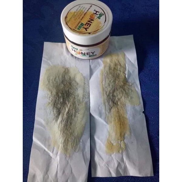 Sáp Wax Lông Honey 100% Thiên Nhiên ( Tặng 50 Tờ Giấy Và Que Wax )