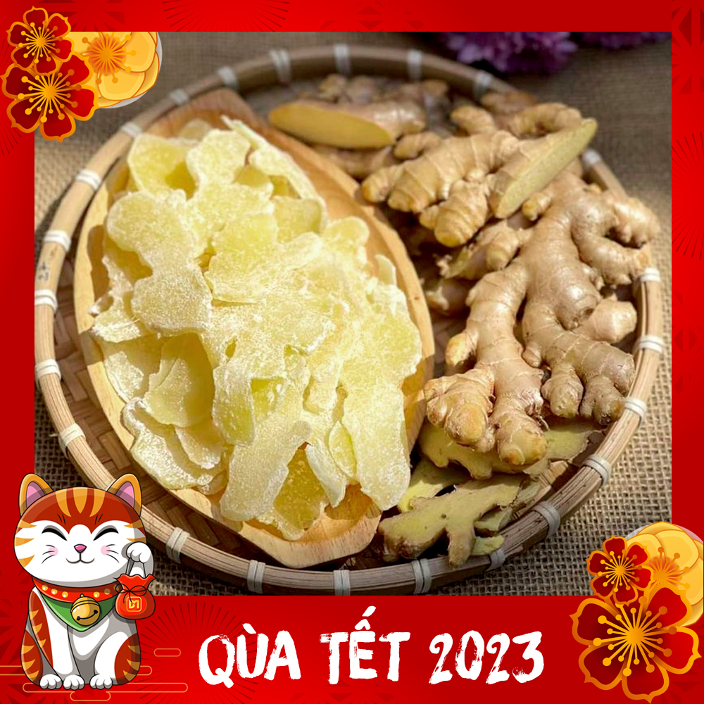 500gr mứt gừng Huế đặc sản miền Trung thơm ngon cay nồng đậm vị gừng