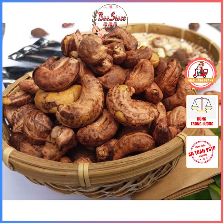 1kg điều nguyên hạt rang muối loại 1 hàng cao cấp