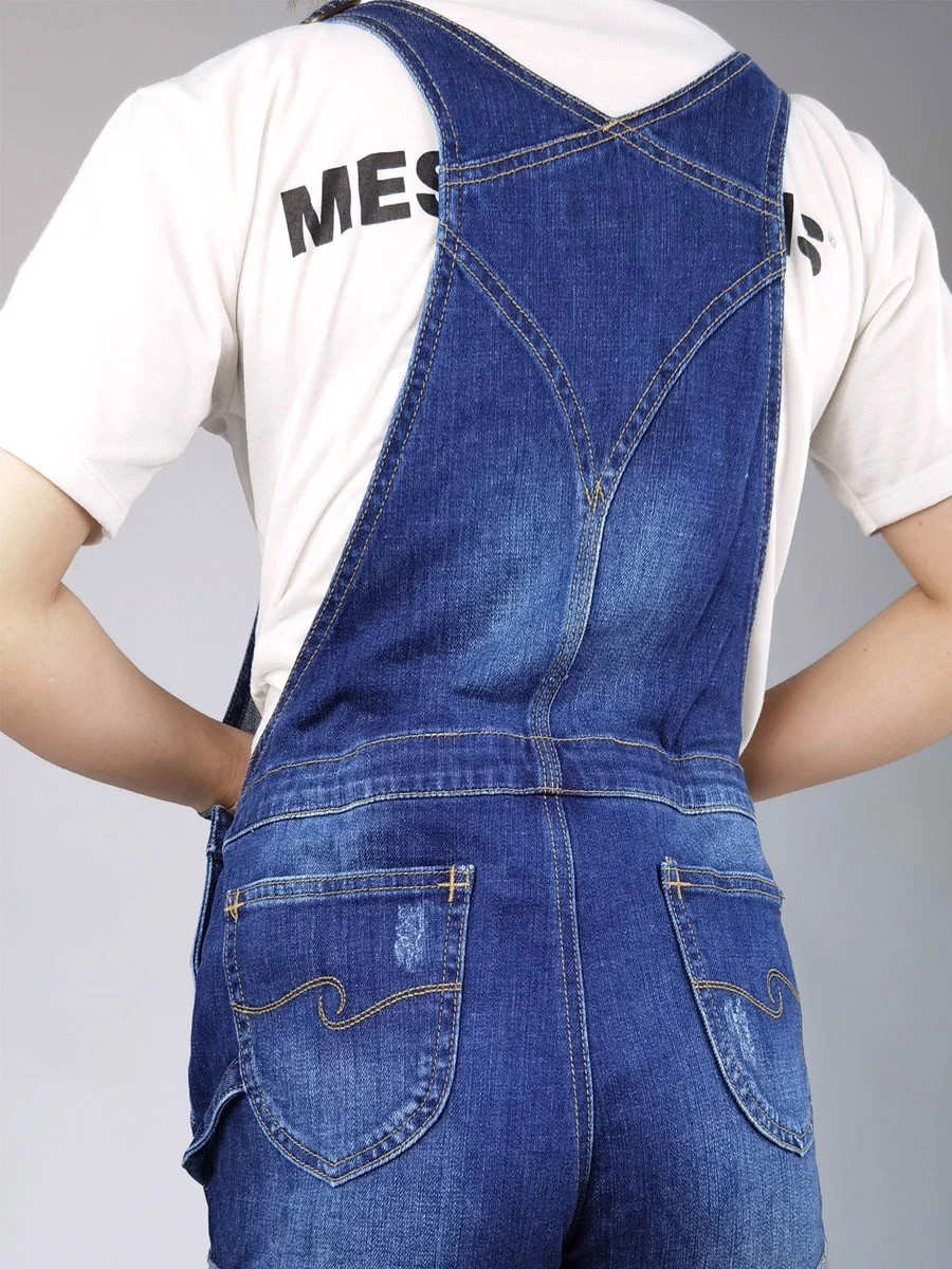 Quần Short Yếm Jean Nữ MESSI SJW-304-16