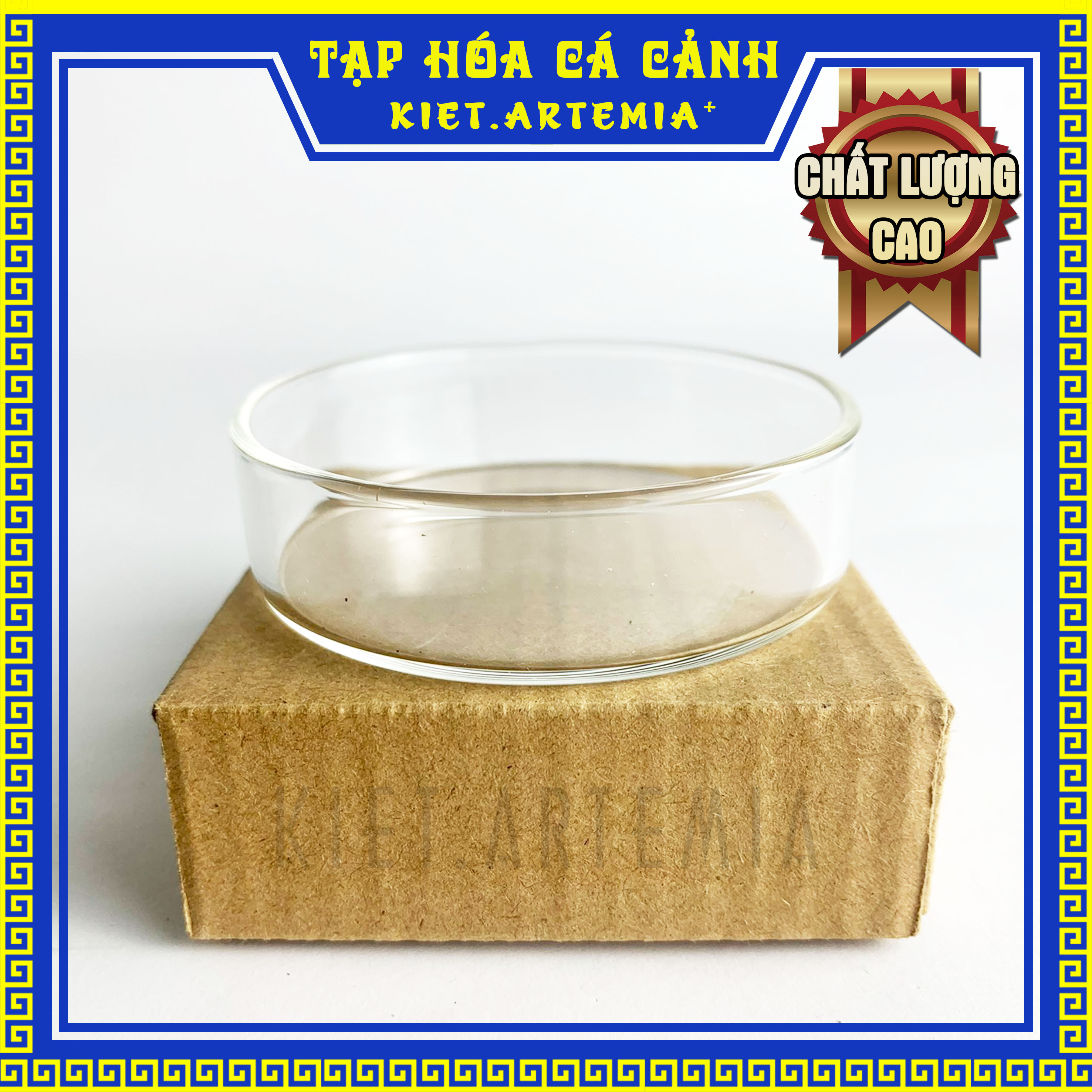 Chén đựng thức ăn cho tép cảnh, thức ăn cho tép