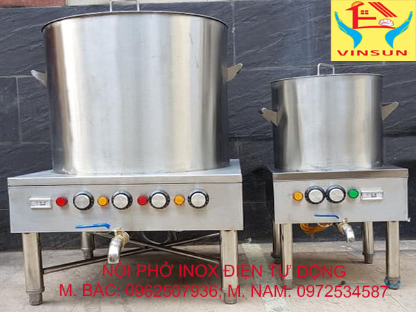 Nồi Phở Điện 20 Lít Inox 2 Lớp VinSun 9, Nồi Luộc Thực Phẩm, Nồi Đun Lá Dược Liệu Tốt Rẻ