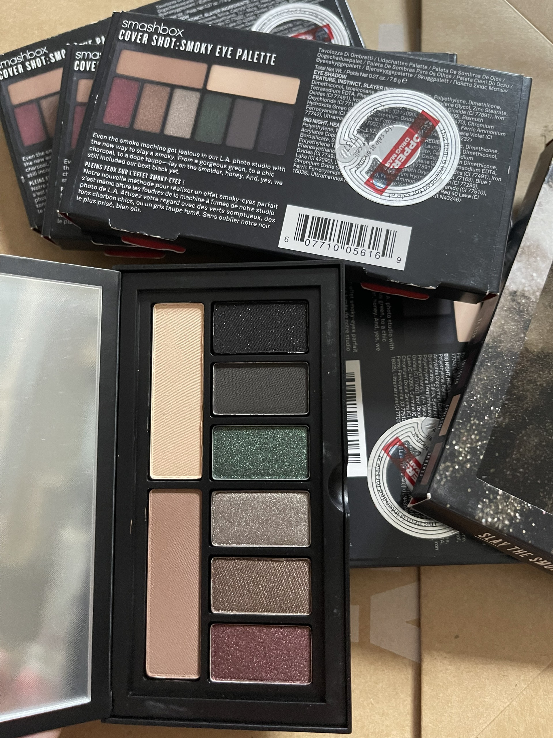 Smashbox phấn mắt smashbox của mỹ smoky eye palette