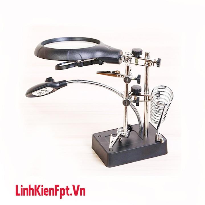 Kính Lúp Hàn Có Led , Kẹp Hàn Đa Năng