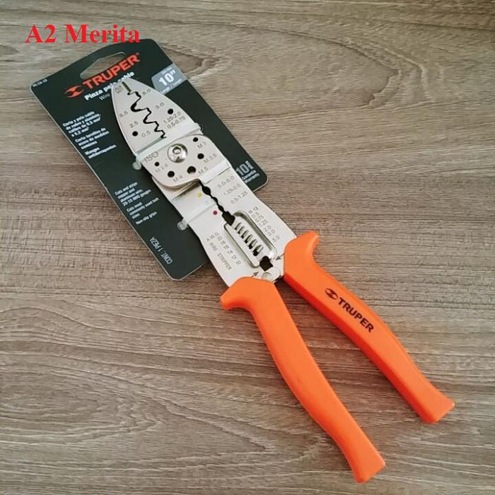 10inch/(250mm) Kềm bấm cốt Truper 17358 (PE-CA-10)