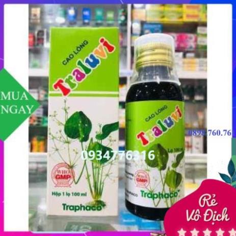 Cao lỏng Traluvi 100ml traphaco